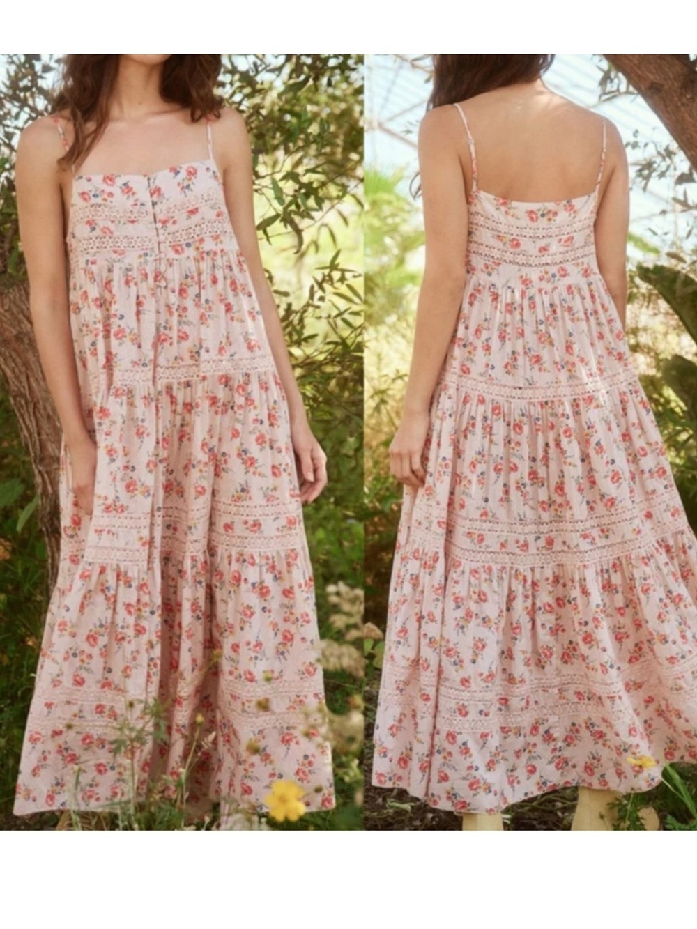 THE GREAT. The Serenade Dress TG3 Large - Picture 5 of 16